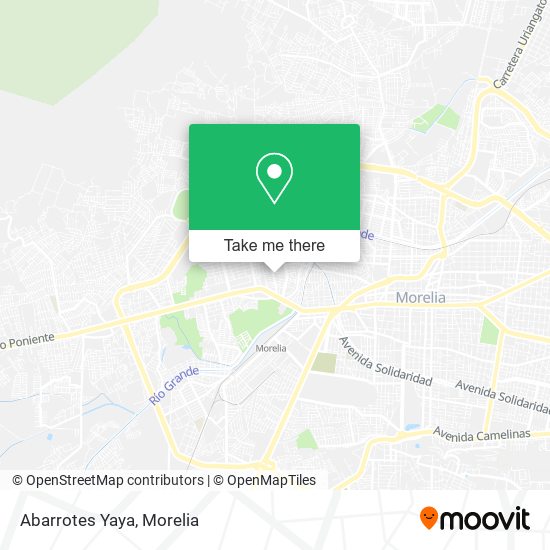 Abarrotes Yaya map