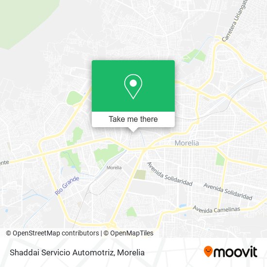 Shaddai Servicio Automotriz map