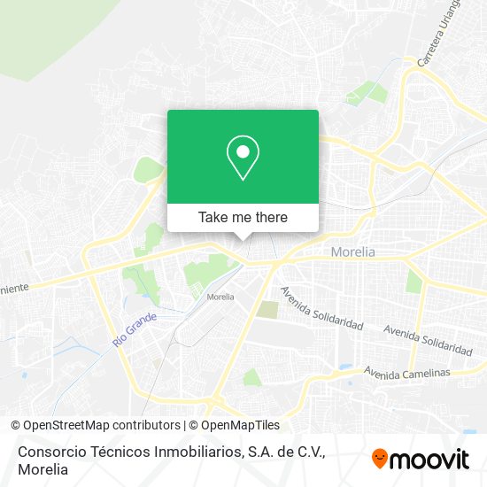 Consorcio Técnicos Inmobiliarios, S.A. de C.V. map