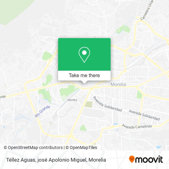 Téllez Aguas, josé Apolonio Miguel map