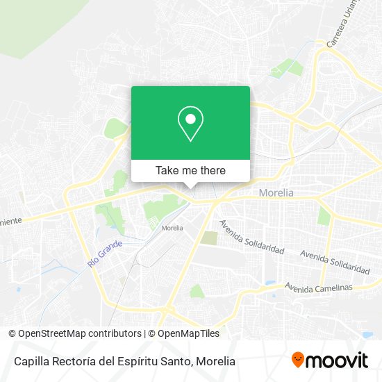Capilla Rectoría del Espíritu Santo map