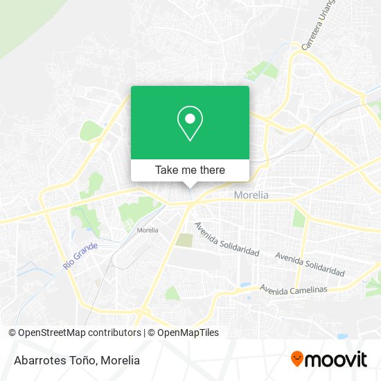 Mapa de Abarrotes Toño