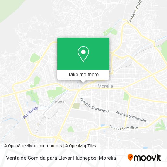 Venta de Comida para Llevar Huchepos map