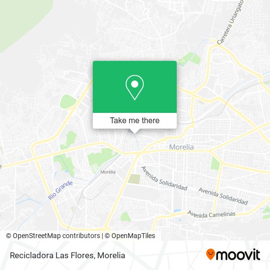 Recicladora Las Flores map