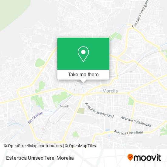 Mapa de Estertica Unisex Tere