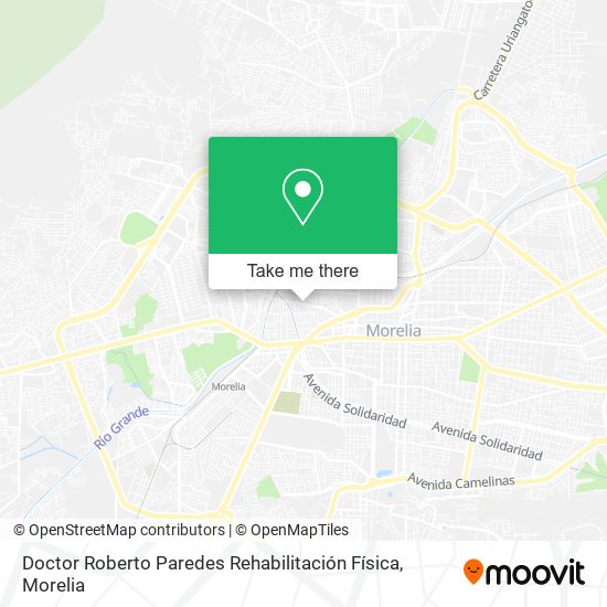 Doctor Roberto Paredes Rehabilitación Física map