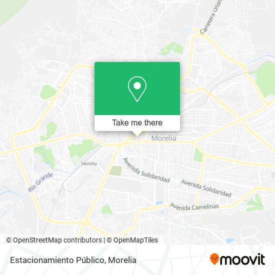 Estacionamiento Público map