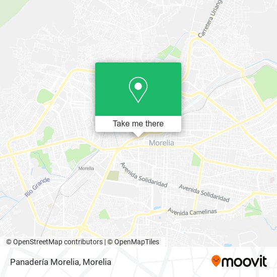 Panadería Morelia map