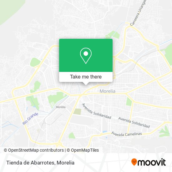 Mapa de Tienda de Abarrotes