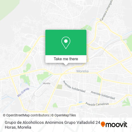 Grupo de Alcohólicos Anónimos Grupo Valladolid 24 Horas map