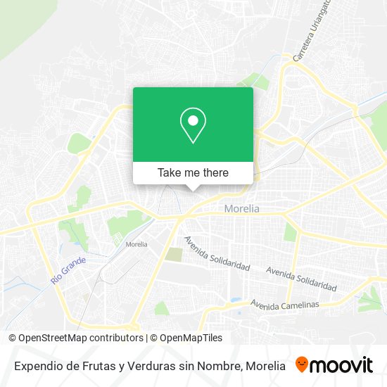 Expendio de Frutas y Verduras sin Nombre map