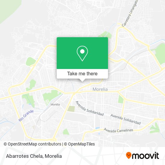 Mapa de Abarrotes Chela
