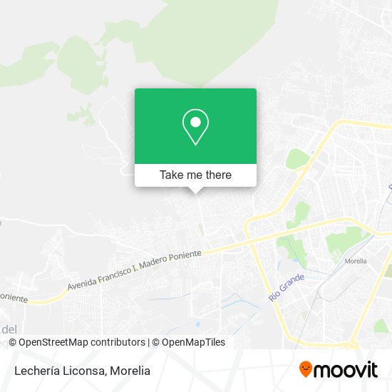 Mapa de Lechería Liconsa