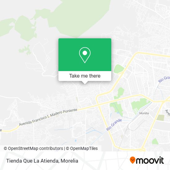 Mapa de Tienda Que La Atienda