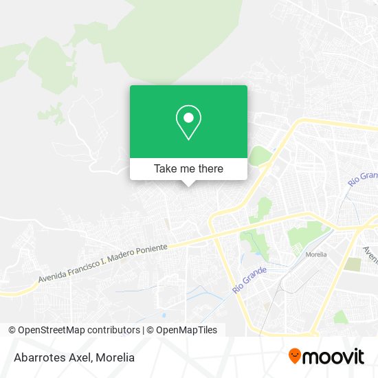 Mapa de Abarrotes Axel