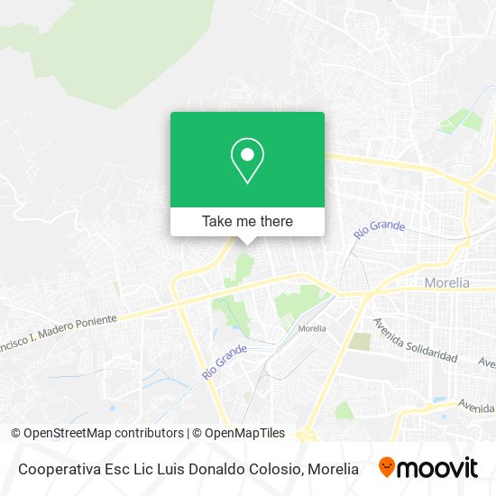 Cooperativa Esc Lic Luis Donaldo Colosio map