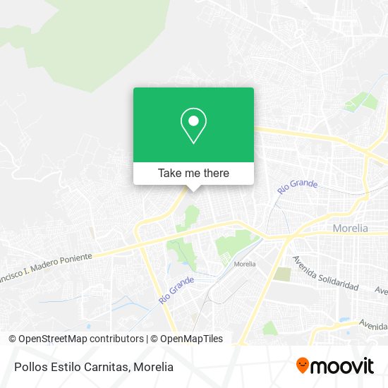 Pollos Estilo Carnitas map