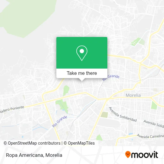 Ropa Americana map