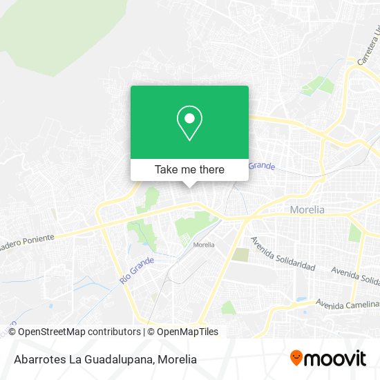 Abarrotes La Guadalupana map