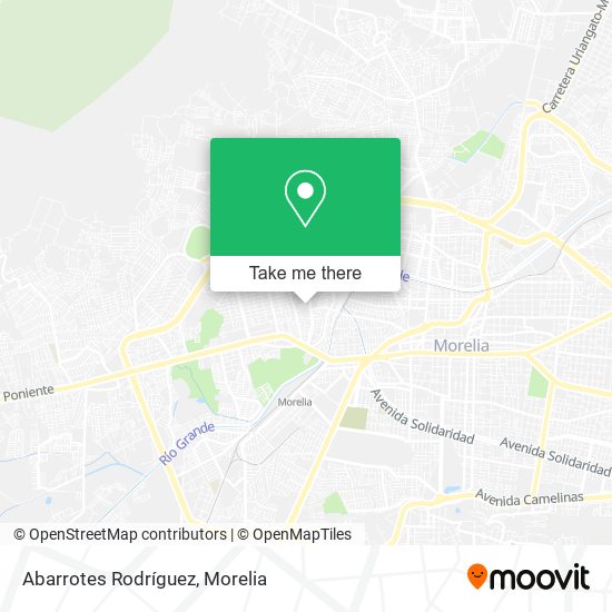 Abarrotes Rodríguez map