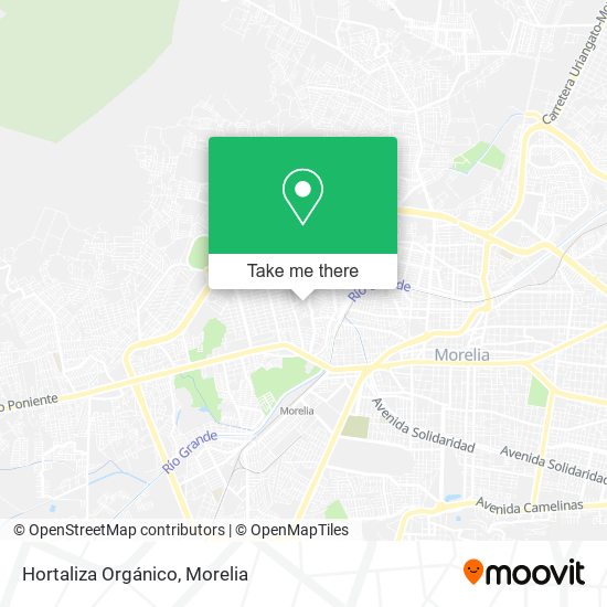 Hortaliza Orgánico map