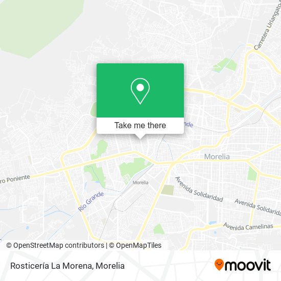 Mapa de Rosticería La Morena