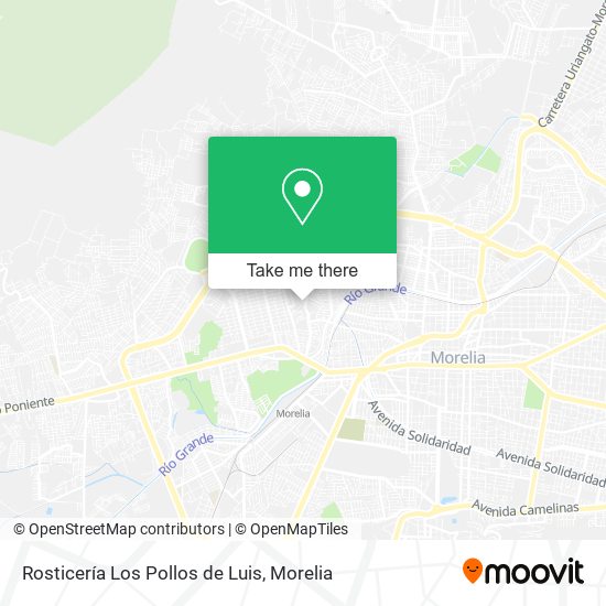 Rosticería Los Pollos de Luis map