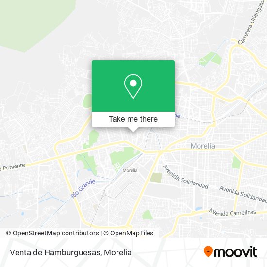 Venta de Hamburguesas map