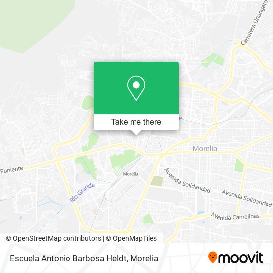 Mapa de Escuela Antonio Barbosa Heldt
