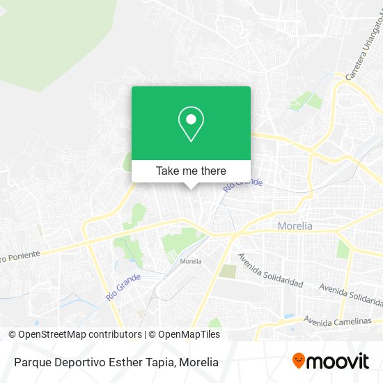 Parque Deportivo Esther Tapia map