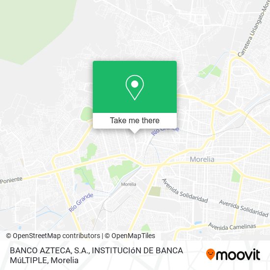 BANCO AZTECA, S.A., INSTITUCIóN DE BANCA MúLTIPLE map