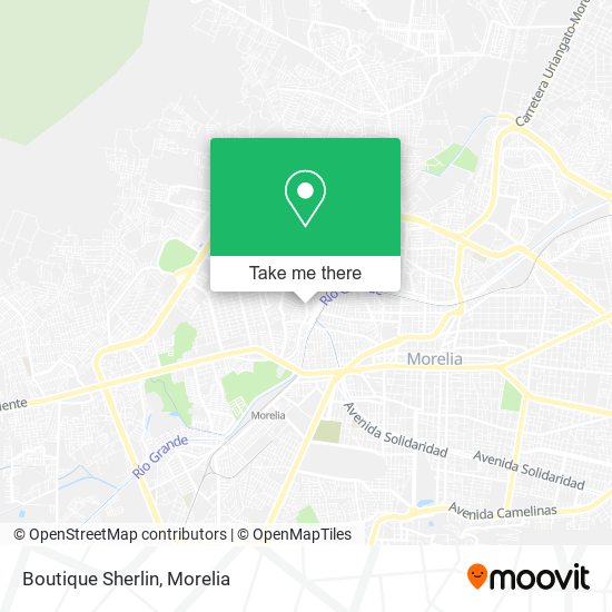 Mapa de Boutique Sherlin