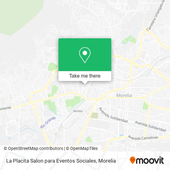 La Placita Salon para Eventos Sociales map