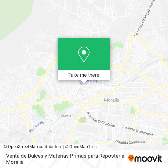 Venta de Dulces y Materias Primas para Repostería map