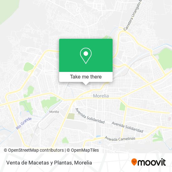 Venta de Macetas y Plantas map