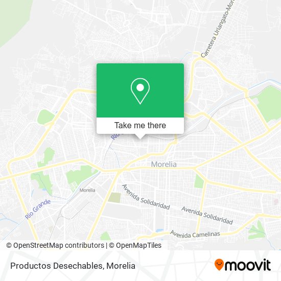 Productos Desechables map