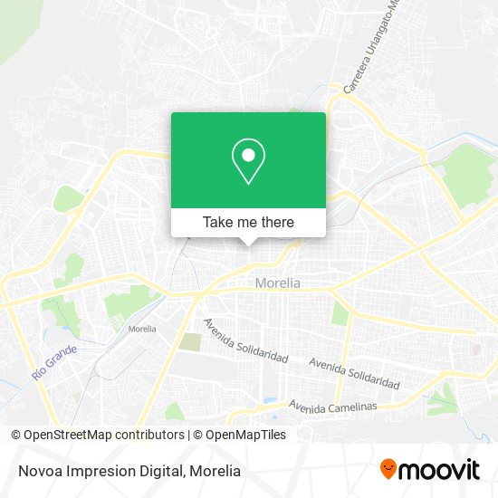 Novoa Impresion Digital map