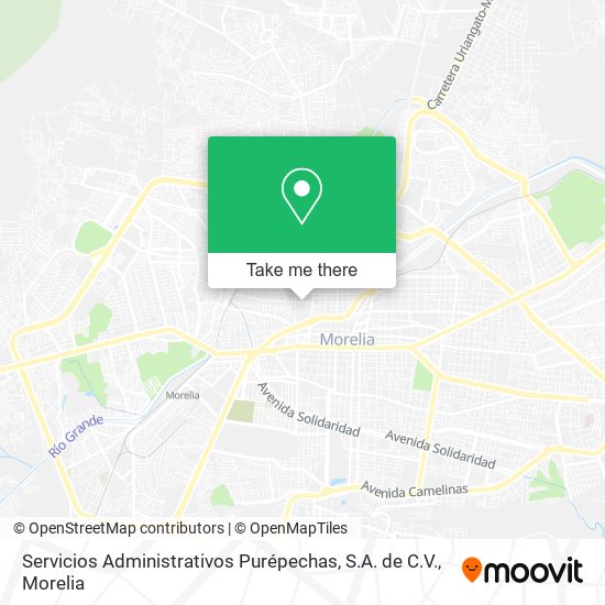 Servicios Administrativos Purépechas, S.A. de C.V. map