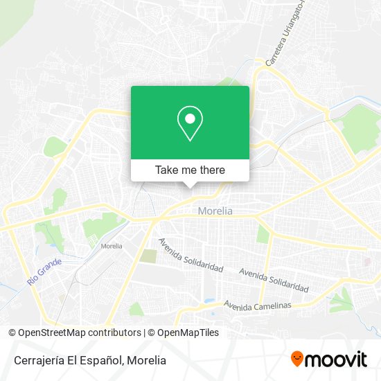 Mapa de Cerrajería El Español
