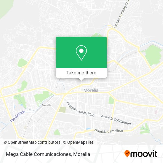 Mega Cable Comunicaciones map