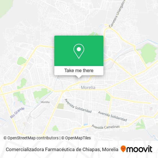 Comercializadora Farmacéutica de Chiapas map