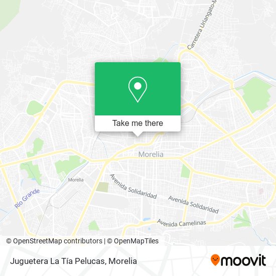 Mapa de Juguetera La Tía Pelucas