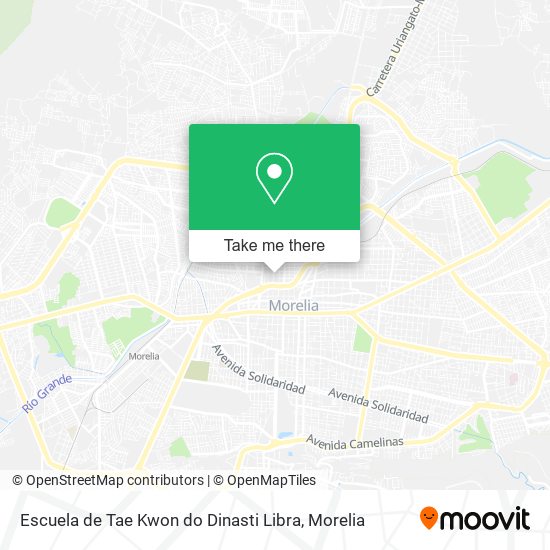 Escuela de Tae Kwon do Dinasti Libra map