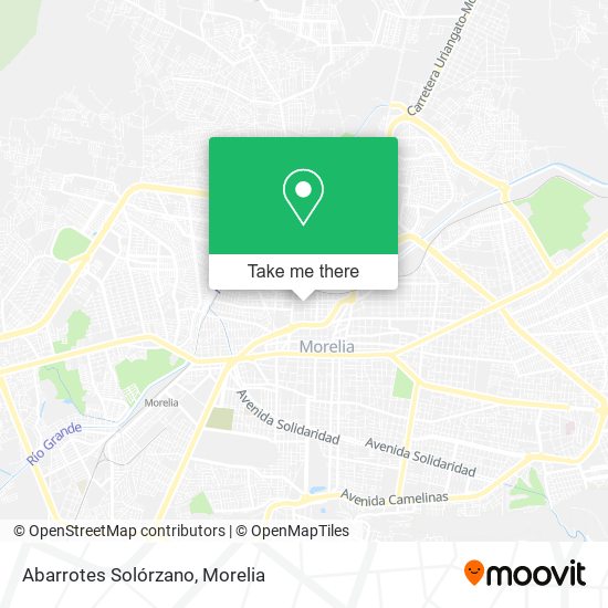 Abarrotes Solórzano map