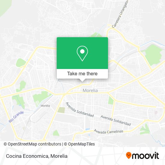 Mapa de Cocina Economica