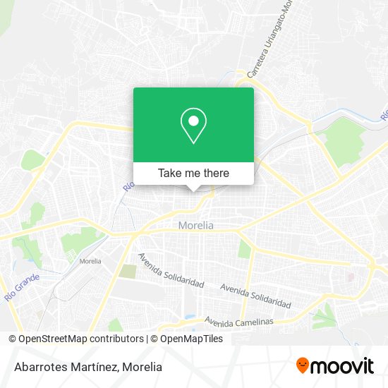 Mapa de Abarrotes Martínez