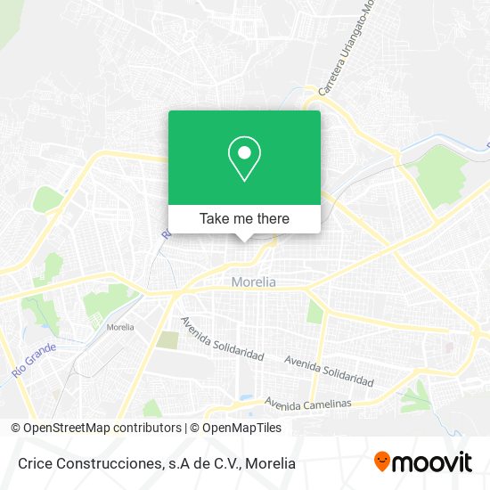 Crice Construcciones, s.A de C.V. map