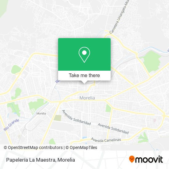 Papelería La Maestra map
