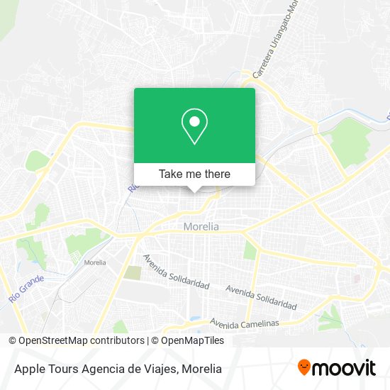 Apple Tours Agencia de Viajes map
