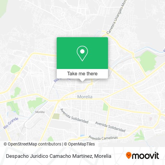 Despacho Juridico Camacho Martínez map